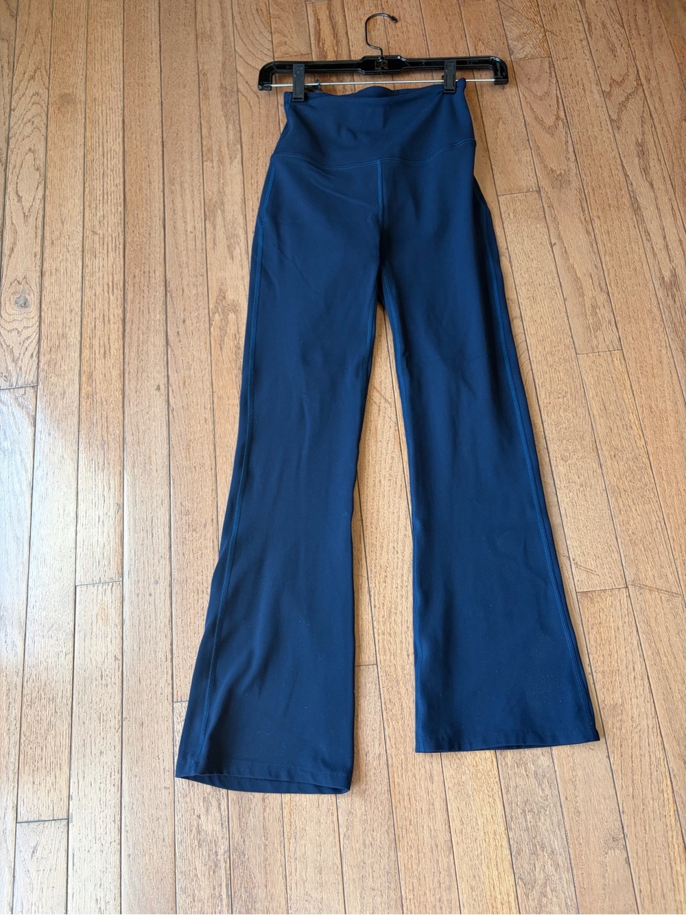 lululemon athletica Navy Flare High-Rise Yoga Pants